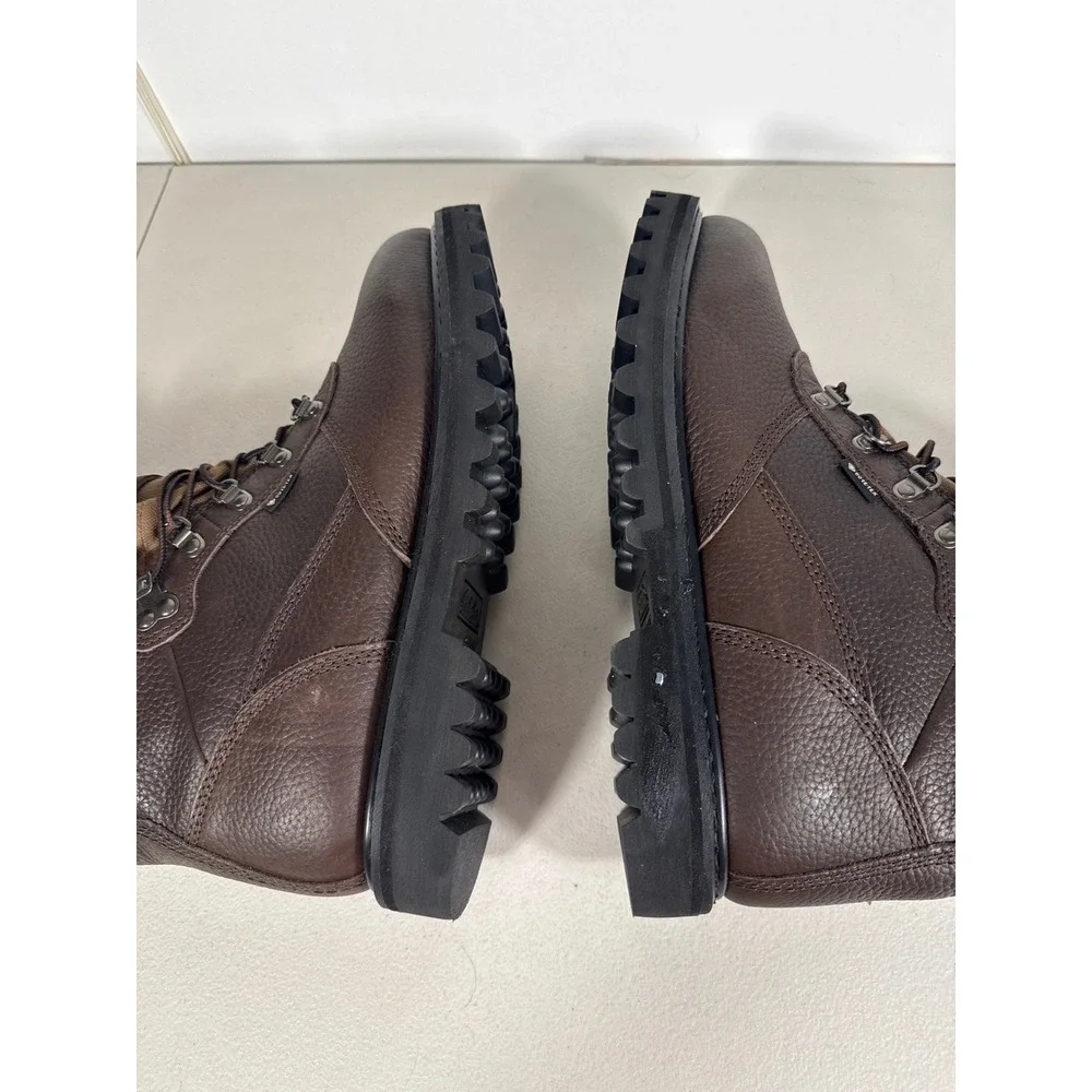 Cabelas Mens Gore-Tex Hunting Boots Brown Leather Waterproof Hiking 8000057